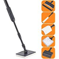 Hygger Limpieza de Acuario- 6 en 1 Kit de Limpieza para Tanque de Pescado con Rastrillo de Grava- Rascador de Algas…